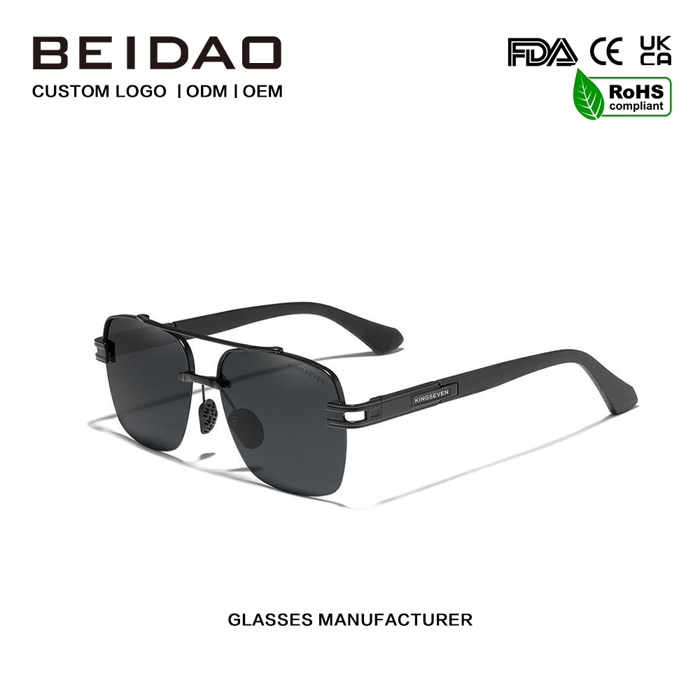 ແວ່ນຕາກັນແດດທີ່ມີສີສັນ Retro Polarized