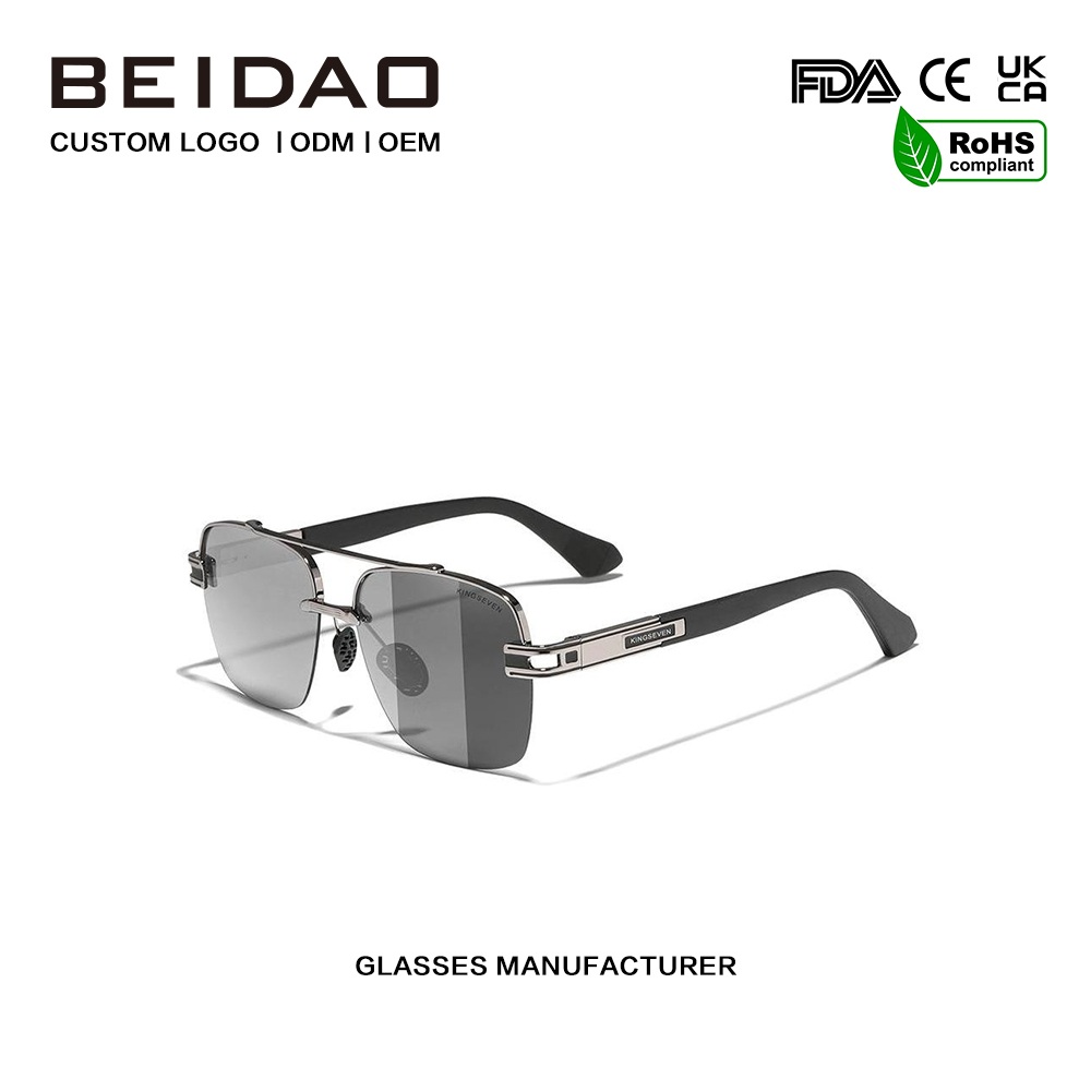 ແວ່ນຕາກັນແດດທີ່ມີສີສັນ UV400 Retro Polarized