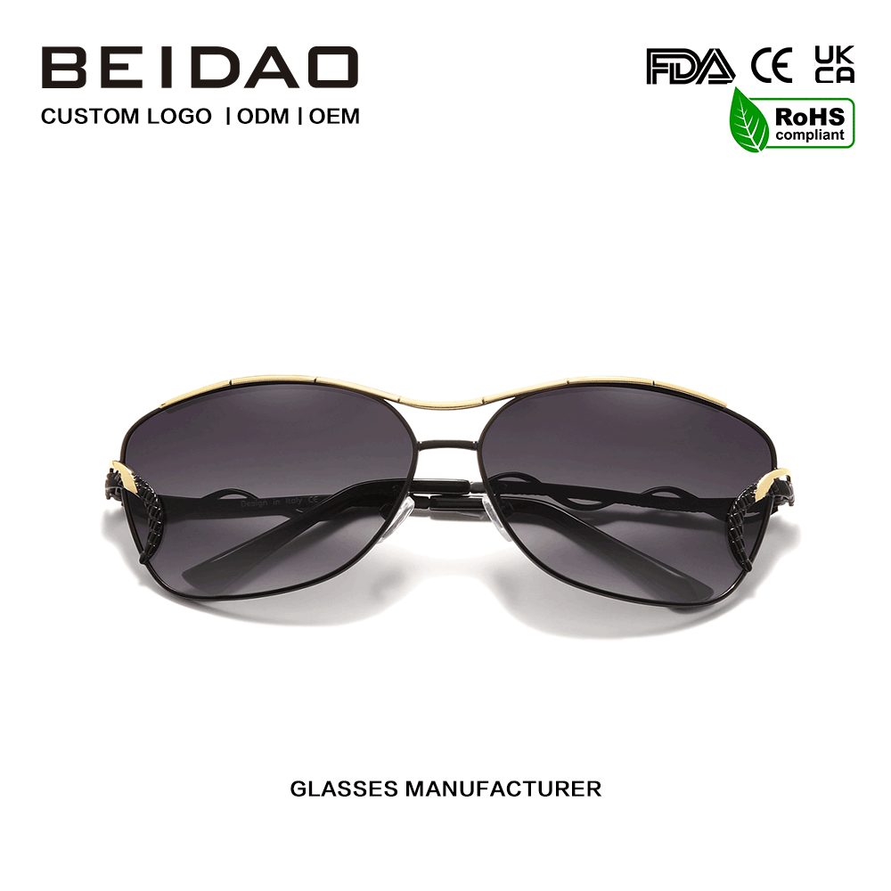 Elegant Vintage Full Rim Gradient Sunglasses Polarized