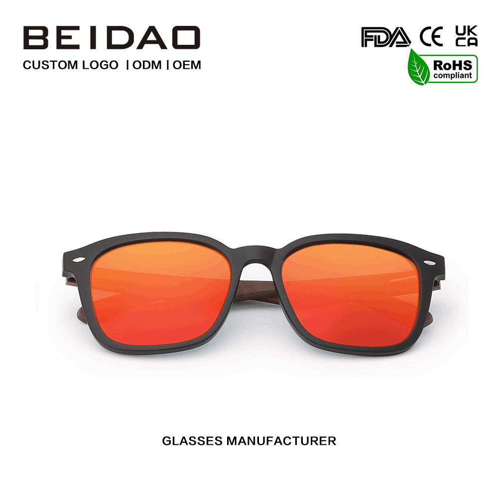 Fashion TAC Polarized UV400 TR90 ແວ່ນຕາກັນແດດ Polarized Frame