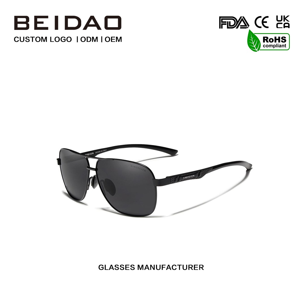 ແວ່ນຕາຜູ້ຊາຍເຮັດດ້ວຍມື Polarized Sunglasses