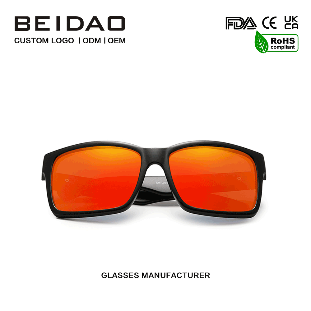 ຂາຍຮ້ອນແຟຊັ່ນ Polarized Mirro Lenses Sunglasses ສໍາລັບ Unisex