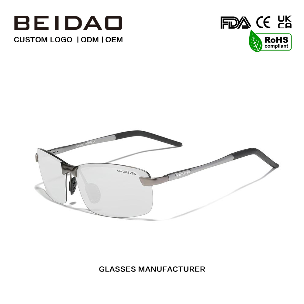 Luxury Fashion TR90 Alloy Polarized Sunglasses ສໍາລັບແມ່ຍິງຜູ້ຊາຍ