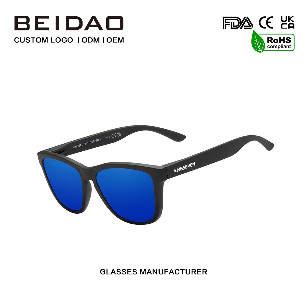 Luxury TR90 ແວ່ນຕາກັນແດດ Polarized