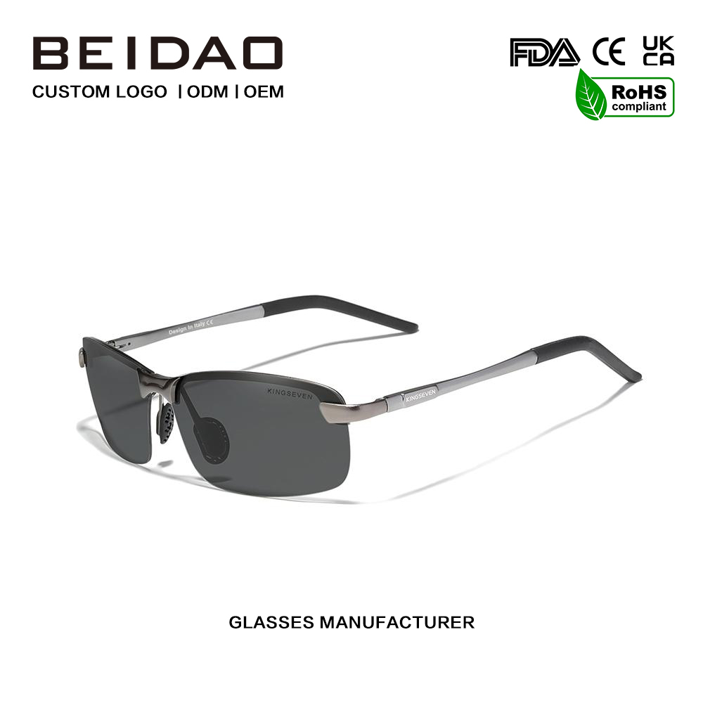 Modern Fashion TR90 Alloy Polarized Sunglasses ສໍາລັບແມ່ຍິງຜູ້ຊາຍ