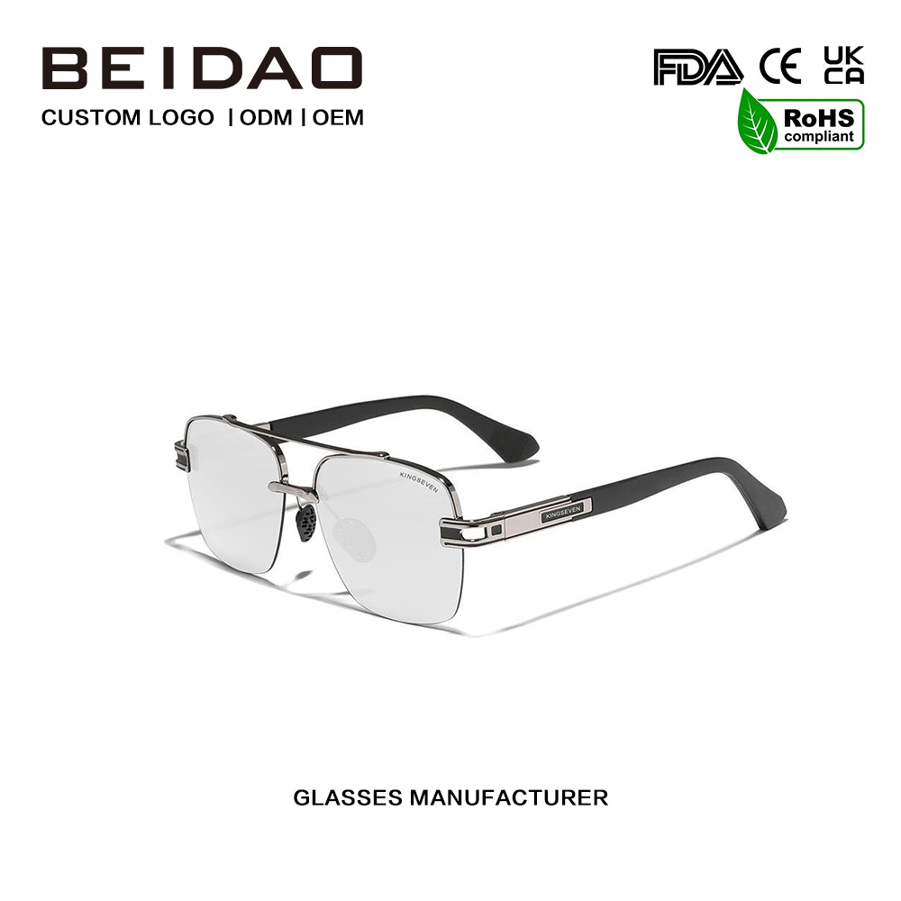 ແວ່ນຕາກັນແດດແບບ Retro Polarized ທີ່ມີສີສັນອອກແບບໃໝ່