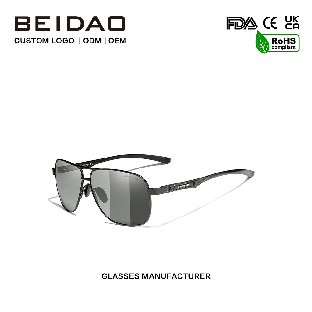 ແວ່ນຕາກັນແດດ Polarized ເຮັດດ້ວຍມື Photochromic